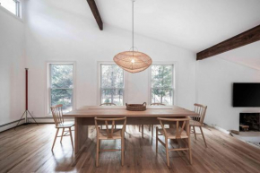 East Hampton Home with Fire Pit